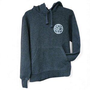 Nike Mens Charcoal Gray Basketball Graphic Pullover Hoodie Size S,  Windbreaker